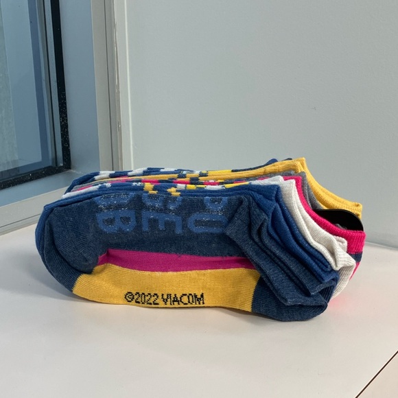 SpongeBob Squarepants Ankle Socks 9-Pack - Picture 5 of 9